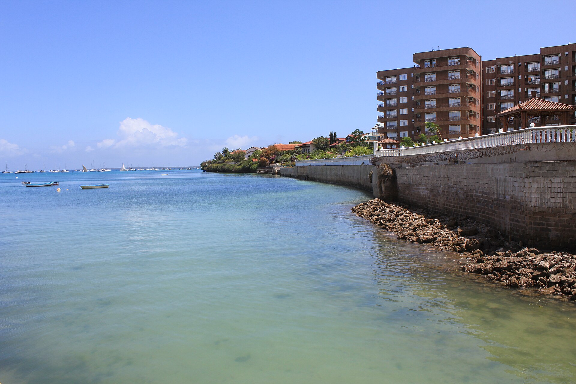 Masaki, along the water in Dar es Salaam